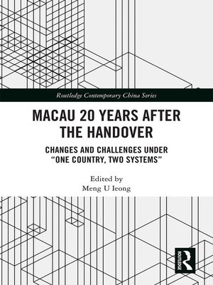 cover image of Macau 20 Years after the Handover
